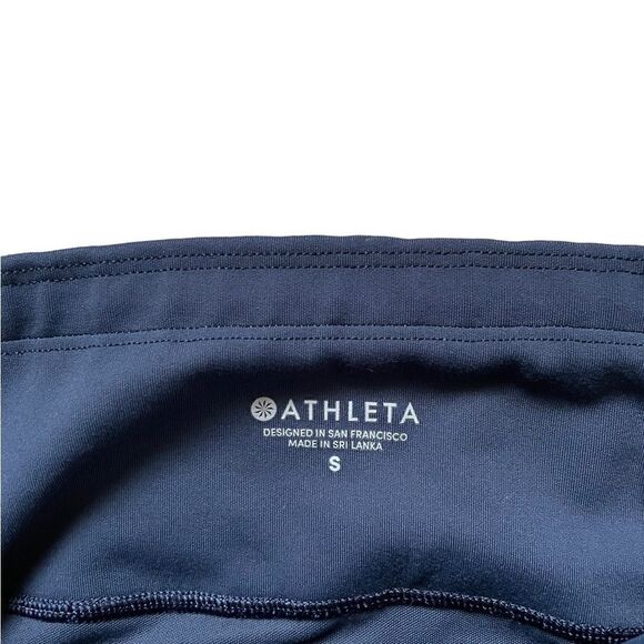 ATHLETA All In Up For Anything Yoga Pants Navy Blue Size Small - Picture 7 of 8